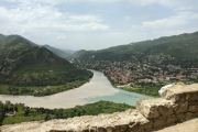 Mtskheta half-day tour - Rivers confluence - view from Jvari monastery