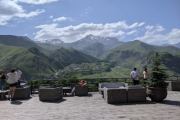 Kazbegi tour from Tbilisi - view from Rooms Hotel Kazbegi