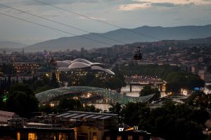 Tbilisi walking tour - Bridge of peace